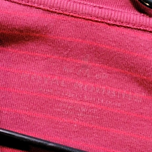 Red Royal Robbins Striped Tee Size Small - Picture 12 of 14